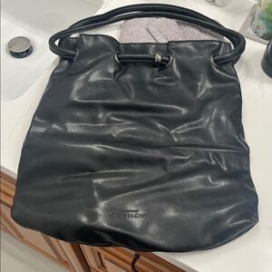 Givenchy Shiny Black Leather Bag